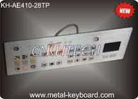 टचपैड 28 कुंजी औद्योगिक धातु कीबोर्ड फ्लैट मैट्रिक्स स्क्वायर बटन