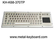 70 पीसी कुंजी लेआउट के साथ जल सबूत बीहड़ औद्योगिक एसएस कीबोर्ड