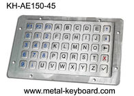 45 कुंजी वैंडलप्रूफ लैपटॉप पैनल माउंट कीबोर्ड एंटी वैंडल एसएस