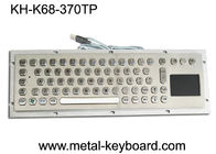 70 कुंजी औद्योगिक कंप्यूटर कीबोर्ड SUS304 टचपैड के साथ ब्रश किया गया