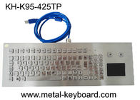 PS / 2 USB डेस्कटॉप IP65 स्टेनलेस स्टील कीबोर्ड