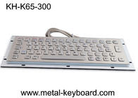 IK10 USB 65Keys औद्योगिक पैनल माउंट कीबोर्ड 0.5 मिमी यात्रा