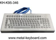 95 कुंजी PS2 USB स्टेनलेस स्टील कीबोर्ड FCC संख्यात्मक कीपैड के साथ
