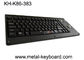 Panel Mount Backlight Mechanical Keyboard With 25mm trackball Mouse