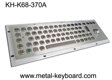 IP65 विस्फोट प्रूफ कीबोर्ड, ट्रैकबॉल के साथ धातु औद्योगिक कुंजीपटल
