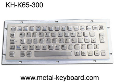जानकारी कियोस्क के लिए ऊबड़-खाबड़ औद्योगिक धातु कीबोर्ड कॉम्पैक्ट एंट्री एसएस कीबोर्ड