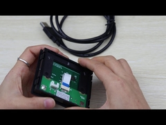 धूल प्रतिरोधी औद्योगिक माउस पैड प्लास्टिक सामग्री काला सीलबंद