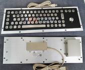स्थिर प्रदर्शन औद्योगिक धातु कंप्यूटर कीबोर्ड, खैर संगत ट्रैकबॉल कीबोर्ड
