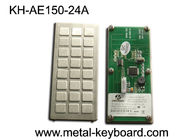 24 कुंजी कस्टम लेआउट डिजाइन के साथ औद्योगिक धातु कियोस्क कीबोर्ड