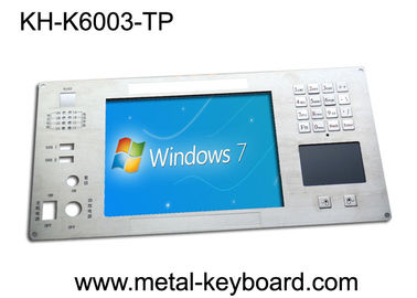 Rugged Industrial Keyboard with Touchpad Mouse and Digital Keypad 16 Keys