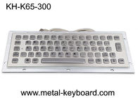वायर्ड 65 कीज़ FCC PS / 2 स्टेनलेस स्टील कीबोर्ड 300x110 मिमी